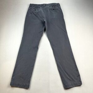 Banana Republic Pants Mens 34x34 Gray Chino Aiden Slim Fit Straight Leg Cotton